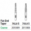 Two Striper Diamonds - Short Cut - Flat-End Taper 702.8C S (5)