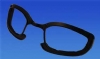 Glasses Replacement foam - Eyewear Insert - Black