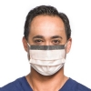 FLUIDSHIELD Level 3 Fog-Free Procedure Mask with SO SOFT* Lining, Visor, Orange (25bx)
