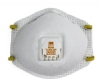 Particulate Respirator Mask 3M Industrial N95 with Valve Cup Elastic Strap (10/pk)