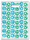 Scatter Bag - Teeth In Circles Clear 7x10 (100)