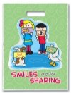 Bags - Full Color Sharing Smiles Large 9x13 (250)