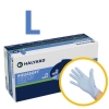 Gloves Large - Blue - Aquasoft Nitrile Exam Powder-Free - 300 Box