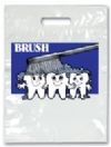 Bags - 2 Color Brush On Teeth Large 9x13 (100)