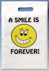 Bags - 2 Color Smile Forever Large 9x13 (100)