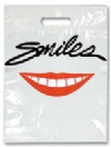 Bags - 2 Color Smiles Red Lips Large 9x13 (100)