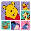Stickers - Pooh & Friends Asst 2.5x2.5  (100pk)