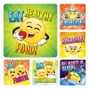 Stickers -  HEALTH EMOTICON Stickers  (100pk)
