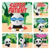 Stickers - PANDA PATIENT Stickers  (100pk)