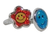 Rings - Plastic Smiley Assorted (72)