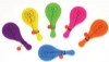 Toys - Mini Tooth Paddleball Assorted (48)