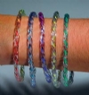 Bracelets - Childrens Clear Neon Assorted (72)