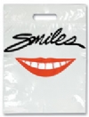 Bags - 2 Color Smiles Red Lips Small 7.5x9 (100)