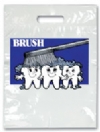 Bags - 2 Color Brush On Teeth Small 7.5x9 (100)