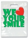 Bags - 2 Color Love Your Smile Small 7.5x9 (100)