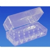 Bur Blocks With Boxes - Clear Plexiglass - 16 Hole