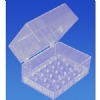 Bur Blocks With Boxes - Clear Plexiglass - 27 Hole